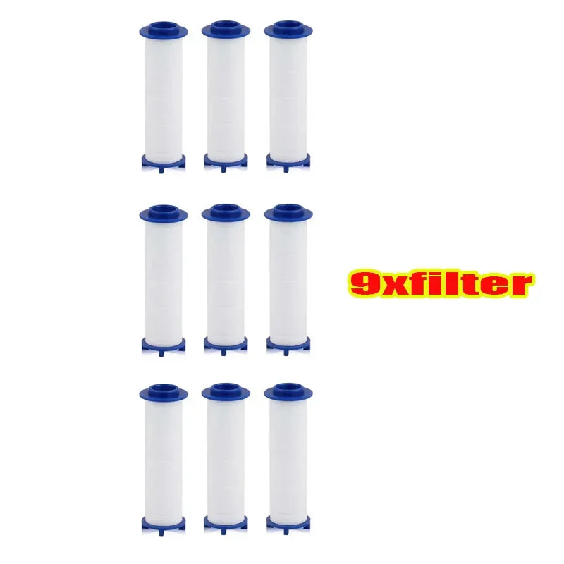 Shower Rain Head 4 Modes Shower Head High Pressure Portable Shower Filter Rainfall Faucet Tap Bathroom Faucet Home Bathroom Set